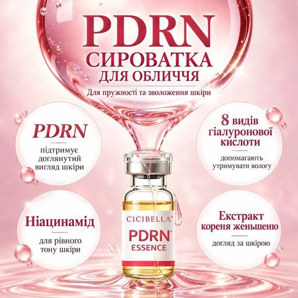 PDRN эссенция для регенерации, упругости и увлажнения кожи - CICIBELLA PDRN Essence, 3 мл &times; 12 флаконов 00878 фото