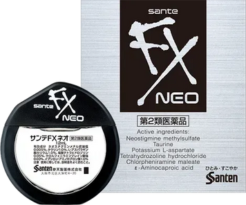 Капли для глаз от усталости FX NEO, SANTEN, 12мл, 12мл 00109 фото