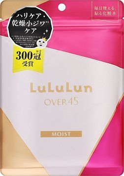 От возрастных изменений кожи 45+ маска LuLuLun Over 45 Moist Япония, упругость и питание, 7 шт 00266 фото