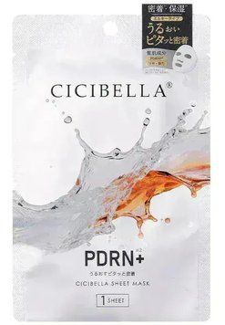 PDRN та кераміди для зволоження та відновлення шкіри &mdash; CICIBELLA PDRN & Ceramide, тканинна маска 00419 фото