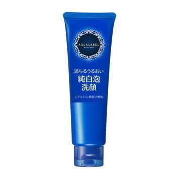 От тусклого цвета лица пенка Shiseido AQUALABEL White Япония, очищение и сияние кожи, 130 г 00317 фото