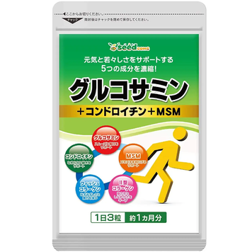 Глюкозамин + хондроитин + MSM для суставов и подвижности Seedcoms Glucosamine Chondroitin MSM Japan (270 таблеток, на 90 дней) 00168 фото