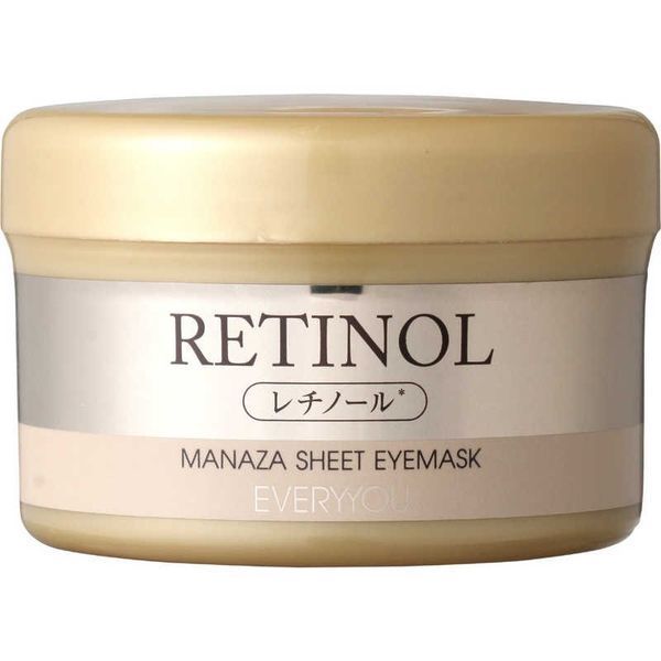 Зменшення зморшок і відновлення пружності шкіри навколо очей, Retinol Manaza Sheet Eyemask Everyyou - 120шт. 00476 фото