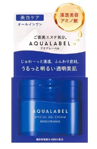 Крем-гель для лица, осветление и сияние кожи Aqualabel Special Gel Cream EX BRIGHTENING, SHISEIDO, 90г 00180 фото