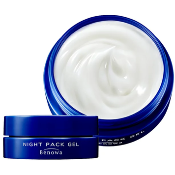 Нічне зволоження та відновлення шкіри &mdash; нічна гель-маска Benowa Night Pack Gel - 30г. 00488 фото