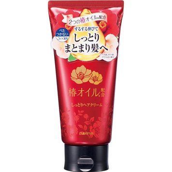 Shiseido Tsubaki Premium Hair Cream &mdash; премиум крем для сухих и повреждённых волос с маслом камелии, гладкость, блеск и защита от пушения, 150 г, Япония 00629 фото