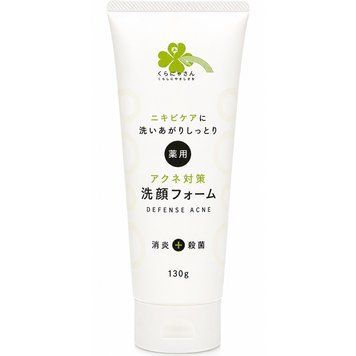 Піна для вмивання проти акне та запалень для очищення шкіри - Tsuruha Group Defense Acne Face Wash, 130 г 00832 фото